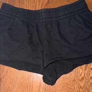Wild Fable Black Elastic Shorts